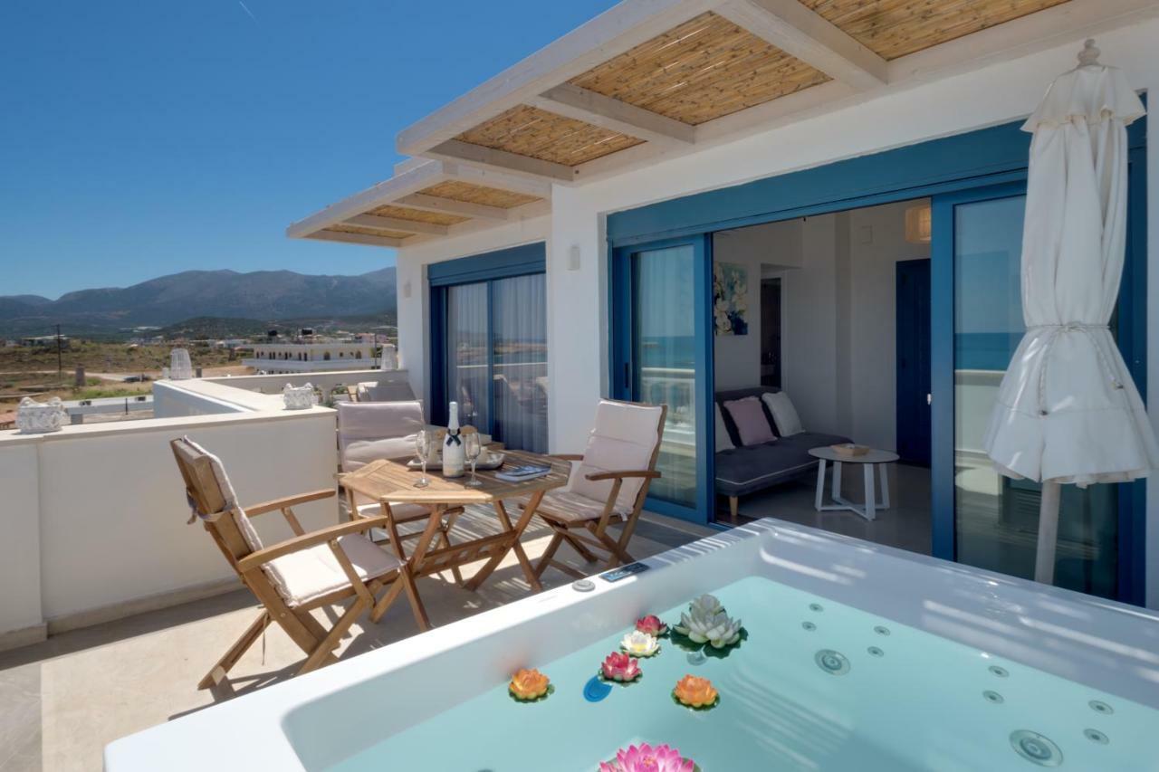 Pyrgos Beach Hotel Apartments Малія Екстер'єр фото