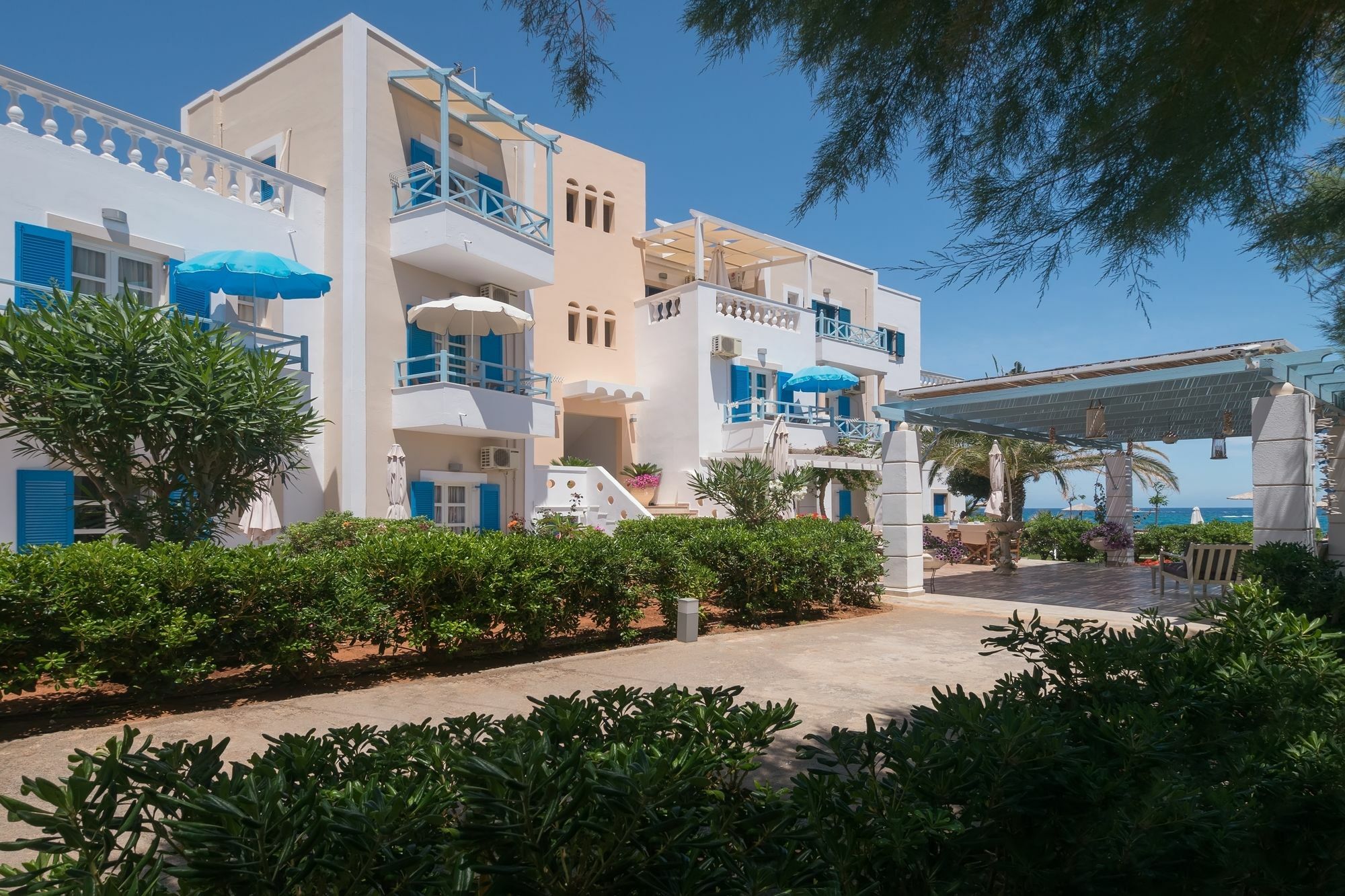 Pyrgos Beach Hotel Apartments Малія Екстер'єр фото